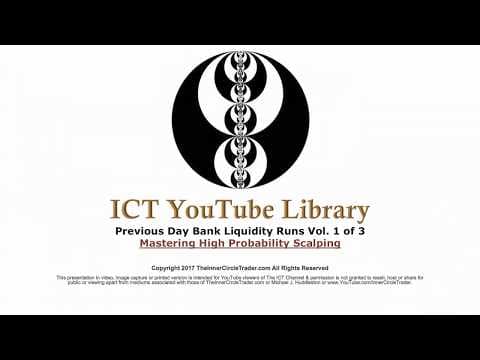 ICT - Mastering High Probability Scalping Vol. 1 of 3 thumbnail