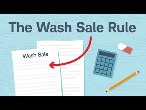 What is the Wash Sale Rule and How Does It Affect Taxes? thumbnail