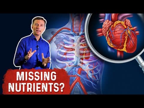 Ignored Causes of Heart Disease - Heart Problems - Dr.Berg thumbnail