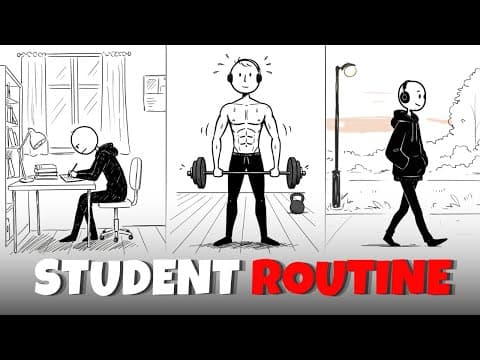 The PERFECT Daily Routine for Students ๐ (Youโre Doing It Wrong! โ) thumbnail