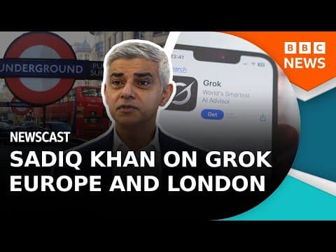 The Mayor of London explains why he thinks London is getting safer | BBC Newscast thumbnail