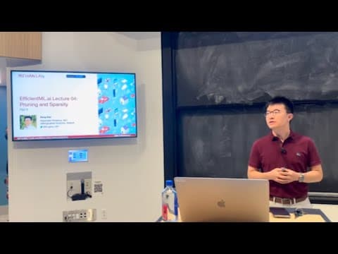 EfficientML.ai Lecture 4 - Pruning and Sparsity Part II (MIT 6.5940, Fall 2024) thumbnail