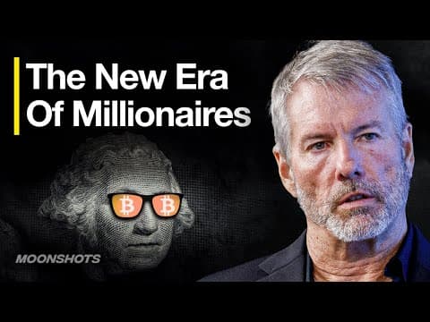 The Future is Bitcoin with Michael Saylor | EP #9 Moonshots & Mindsets thumbnail