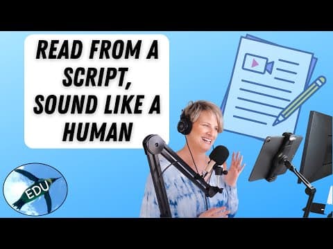 How to Read a Script Naturally in Videos thumbnail