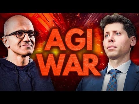 The AGI War: How OpenAI and Microsoft’s Partnership Is Cracking Apart thumbnail
