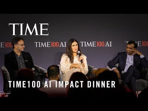 AI Leaders Talk How AI Can Transform Business at TIME100 Impact Dinner thumbnail