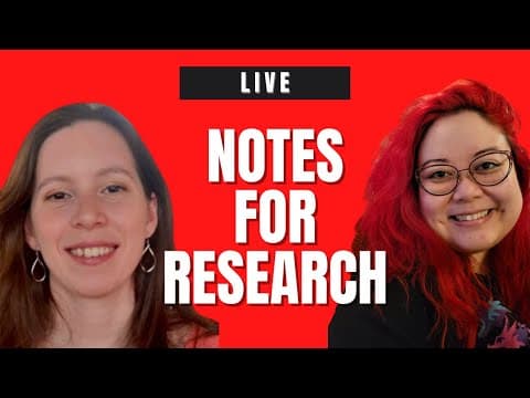 How to Enhance Research with Effective Note-Taking thumbnail