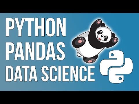 Complete Python Pandas Data Science Tutorial! (Reading CSV/Excel files, Sorting, Filtering, Groupby) thumbnail