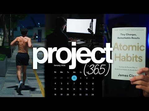 how to get 1% better every day (project 365) thumbnail