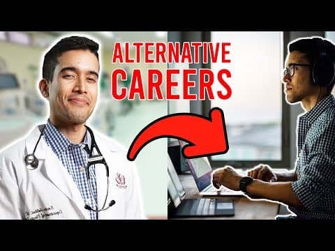 "I QUIT!" | Alternative Career Options for Med Students, Residents, & Doctors thumbnail