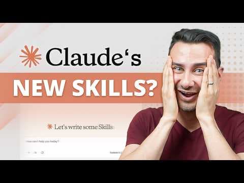 Claude Skills Explained - Step-by-Step Tutorial for Beginners thumbnail