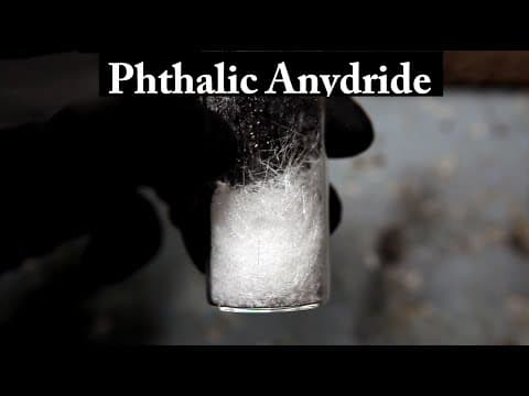 How to make Phthalic acid and Phthalic Anhydride thumbnail