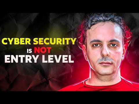 Do Entry Level Cyber Security Jobs exist? thumbnail