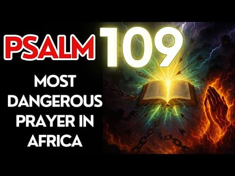 PSALMS 109 EXTREME: Return ALL Evil Back to Sender 7-FOLD - Dangerous Prayer thumbnail