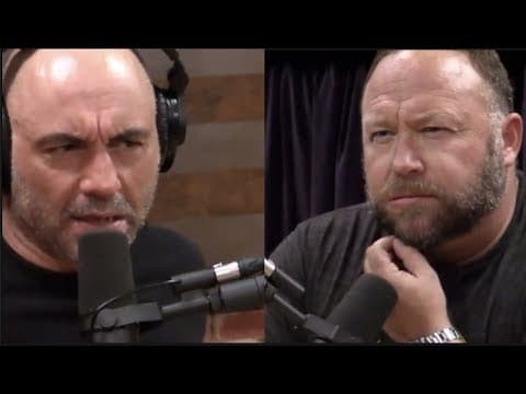Alex Jones - God Doesn't Know Where He Came From | Joe Rogan thumbnail