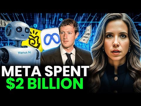 Why Meta Just Spent $2 Billion to Acquire Manus AI 🤯 thumbnail