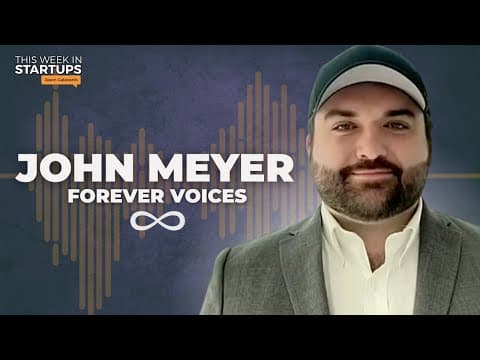 How AI is making influencers bionic with Forever Voices CEO John Meyer | E1762 thumbnail