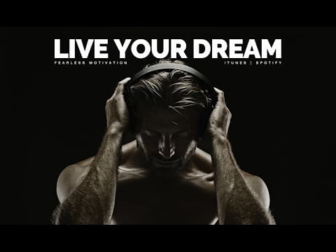 Live Your Dream - Motivational Video - I Will Not Leave My Dream A Dream! thumbnail