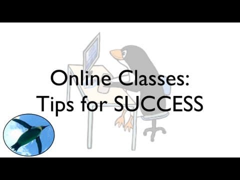 Online Classes: Tips for SUCCESS thumbnail