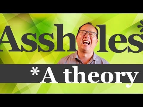 What Defines an Asshole in Today's Society? thumbnail