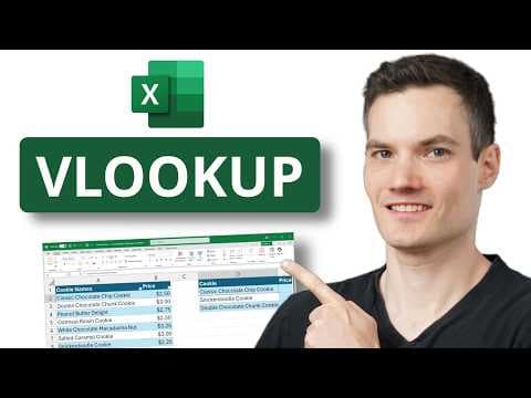 VLOOKUP in Excel | Step-by-Step Tutorial for Beginners thumbnail