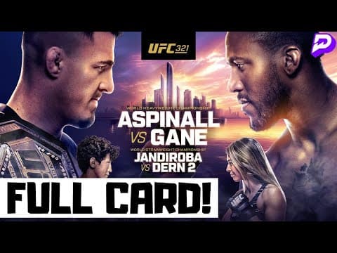 UFC 321 Predictions Aspinall vs Gane Full Card Betting Breakdown thumbnail