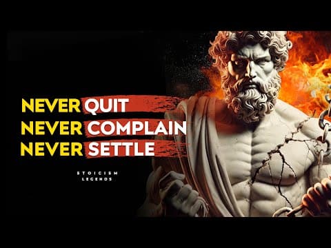 How To USE HARD TIMES To IMPROVE Yourself and LEVEL UP | Stoicism Philosophy Marcus Aurelius thumbnail