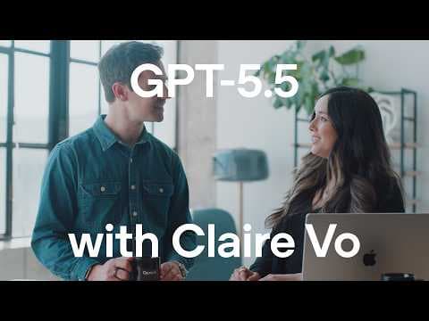 First impressions of GPT-5.5 from Claire Vo thumbnail