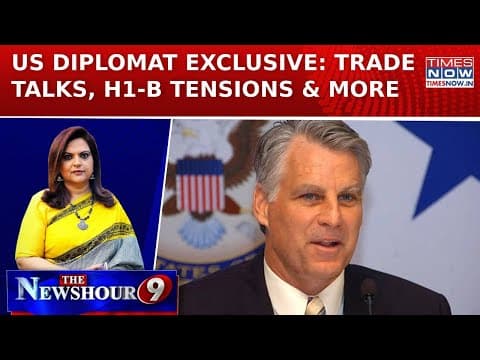 Tim Roemer Exclusive: India’s Trade Talks Team In U.S, 'H1-B'-omb To Sabotage Talks? | Newshour thumbnail