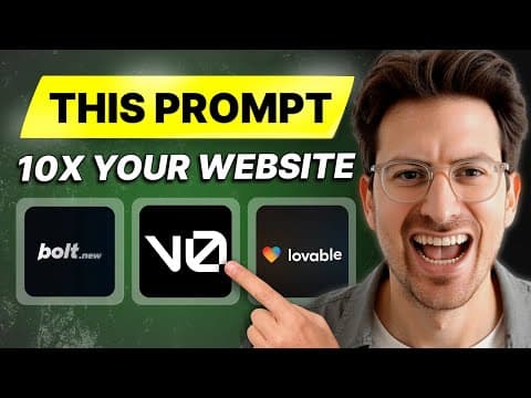 How to get 10x more out of Lovable, Bolt, Cursor thumbnail
