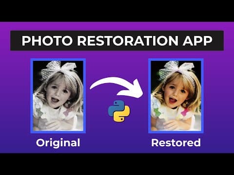 How to Build a Photo Restoration App with Python thumbnail
