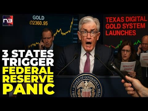 Alert: Fed PANICKING Over What 3 States Just Did - Trump's Response Made Them Do WHAT?! thumbnail