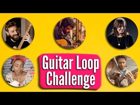 5 GUITARISTS LOOP OVER THE SAME CHORDS // ft. Spender, Ibe, Watson, Hvetter thumbnail