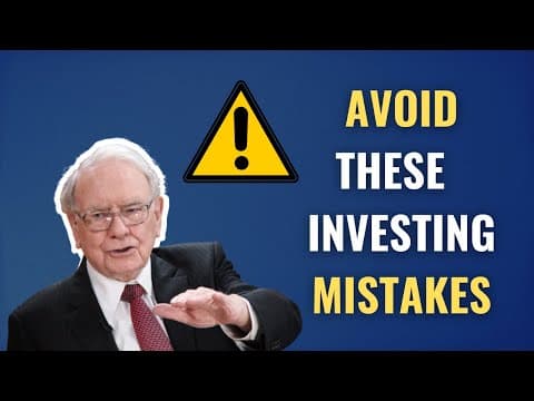 Warren Buffett: 9 Mistakes Every Investor Makes thumbnail
