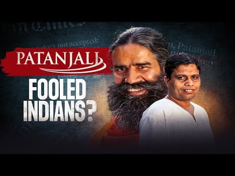 Rise and Fall of Patanjali, Whats the future?: Business case study thumbnail