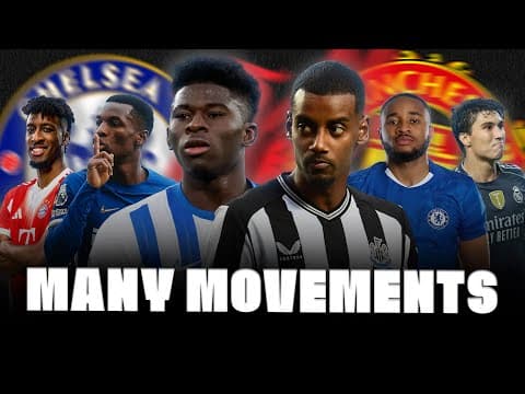 🚨 TALKS ON! ISAK SAYS NO, BALEBA, JACKSON, COMAN, NKUNKU, REAL MADRID DECISIONS… thumbnail