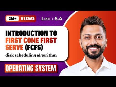 L-6.4: FCFS in Disk scheduling with Example | Operating System thumbnail