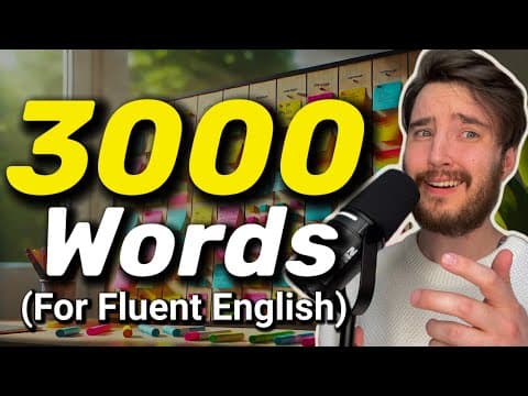 the *BEST* way to get fluent English (start with this video) thumbnail