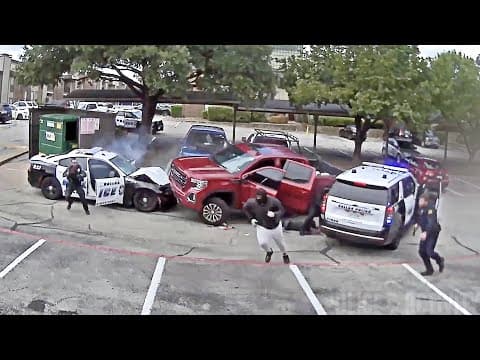 Dallas Police Shoot Armed Suspect After Stolen Pickup Truck Rams Cruisers thumbnail