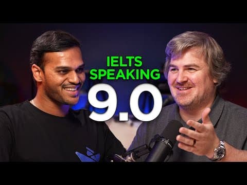 IELTS Speaking Test- Excellent Band 9.0 thumbnail