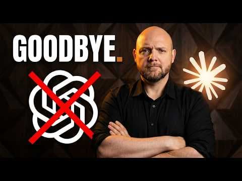 I Replaced ChatGPT With a 30-Person Claude AI Team thumbnail