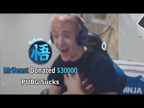 I Donated $30,000 To My Favorite Twitch Streamer (ninja) thumbnail