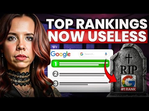 AI SEO: Why Your #1 Google Rankings Might Be Worthless in 2026 thumbnail