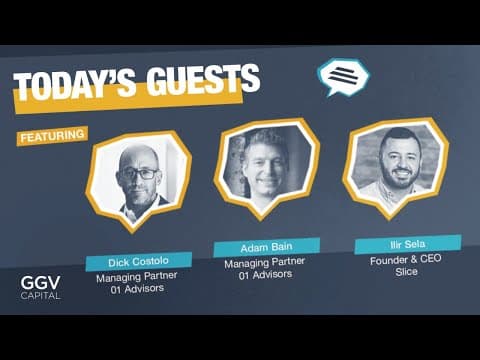 Unscripted with @jrichlive ft. Ilir Sela (Slice), Adam Bain (01Advisors), Dick Costolo (01Advisors) thumbnail