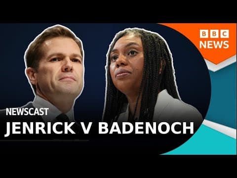 Why has Conservative Party leader Kemi Badenoch sacked Robert Jenrick? | BBC Newscast thumbnail