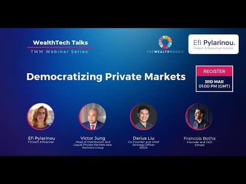 WealthTech Talks - The Democratisation of Private Markets thumbnail