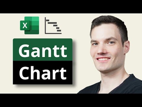 How to Make Gantt Chart in Excel thumbnail