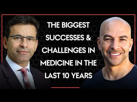 What have been the biggest successes and challenges in medicine in the last decade? | Marty Makary thumbnail