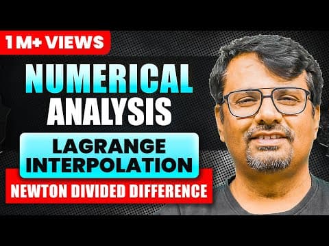 How to apply Lagrange Interpolation for unequal intervals? thumbnail