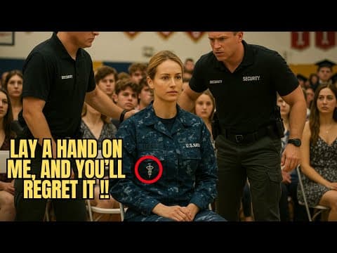 Two Guards Asked a Brave Nurse to Leave Her Son’s Graduation — Then Ten SEALs Silenced the Room thumbnail